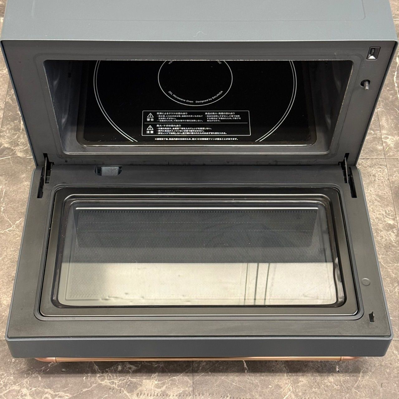 φ送料込！2024年製 限定色 BALMUDA The Range K09A-DG オーブンレンジ