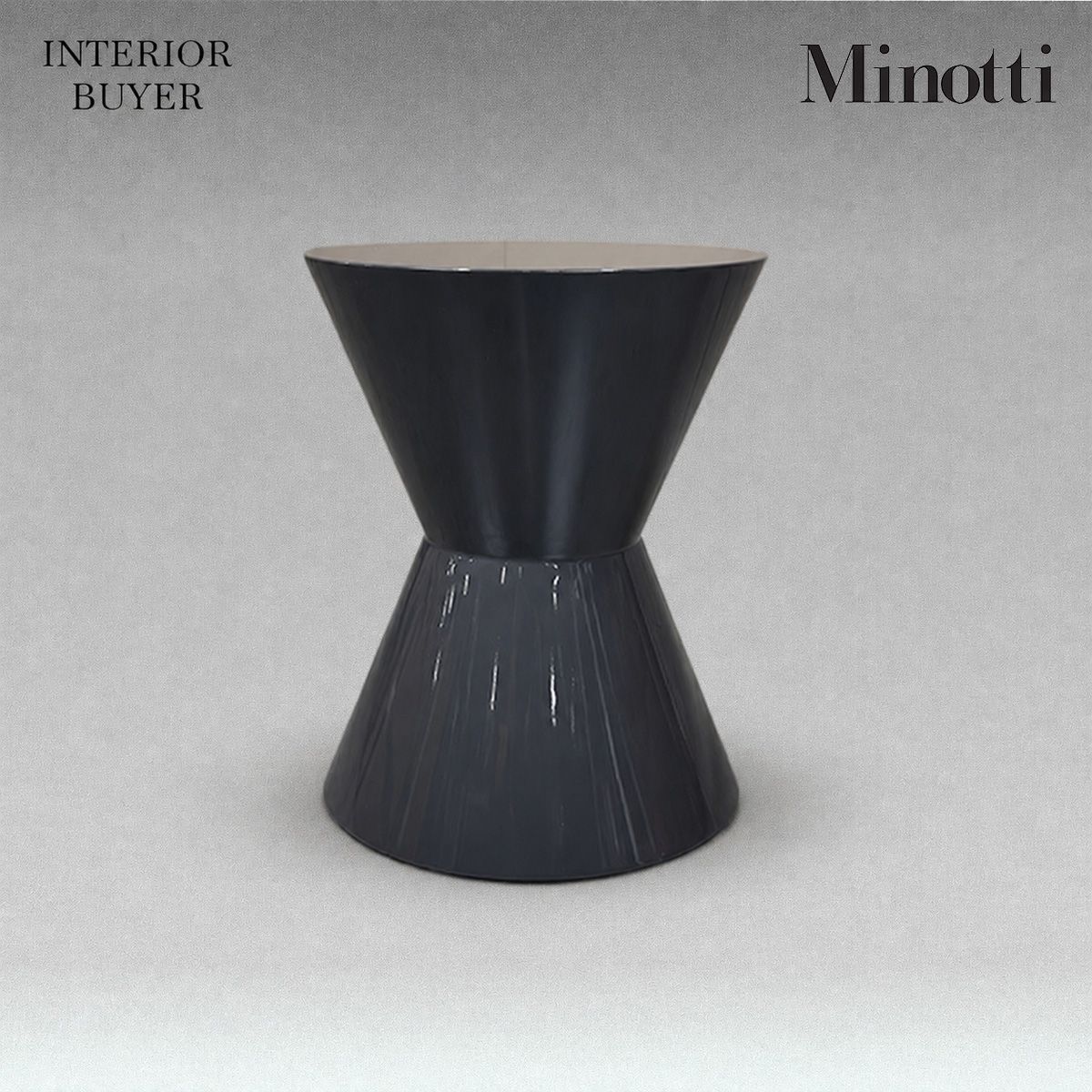 Minotti ミノッティ CESAR mod.B シーザー モッドビー スツール / サイドテーブル ロドルフォ・ドルドーニ 定価22万