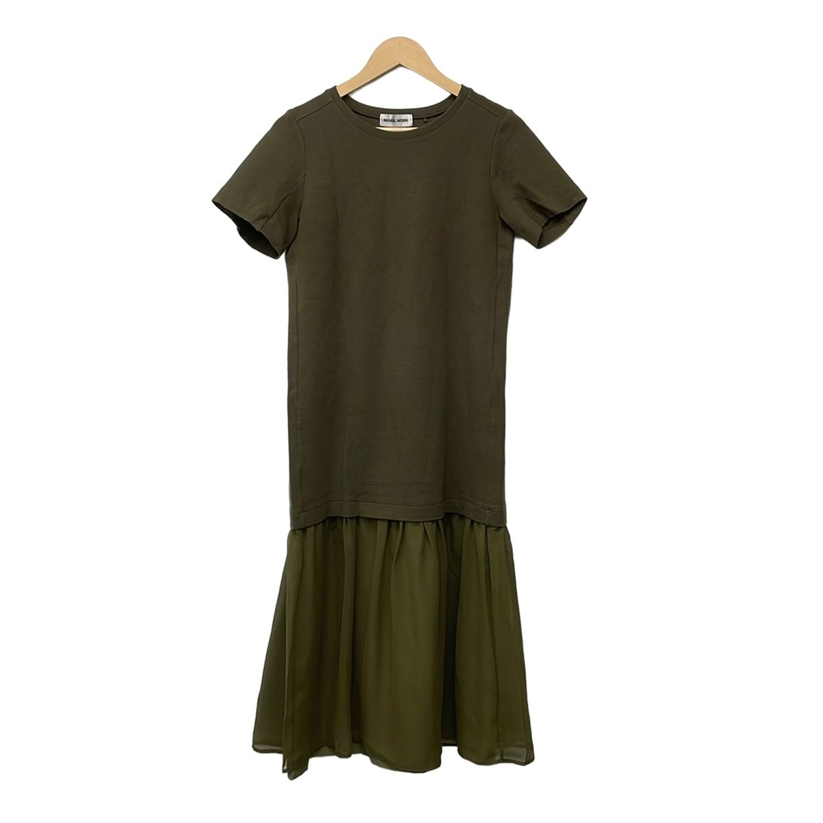MUVEIL WORK(ミュベールワーク) ワンピース サイズ36 S レディース美品 