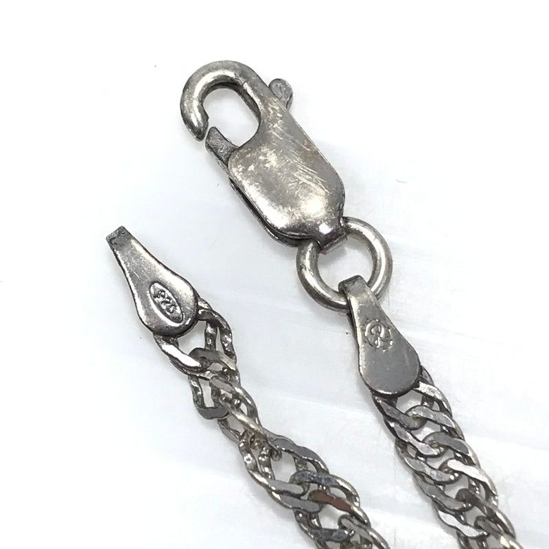 中古品】 AVALANCHE SV925 SCREW CHAIN NECKLACE シルバー925