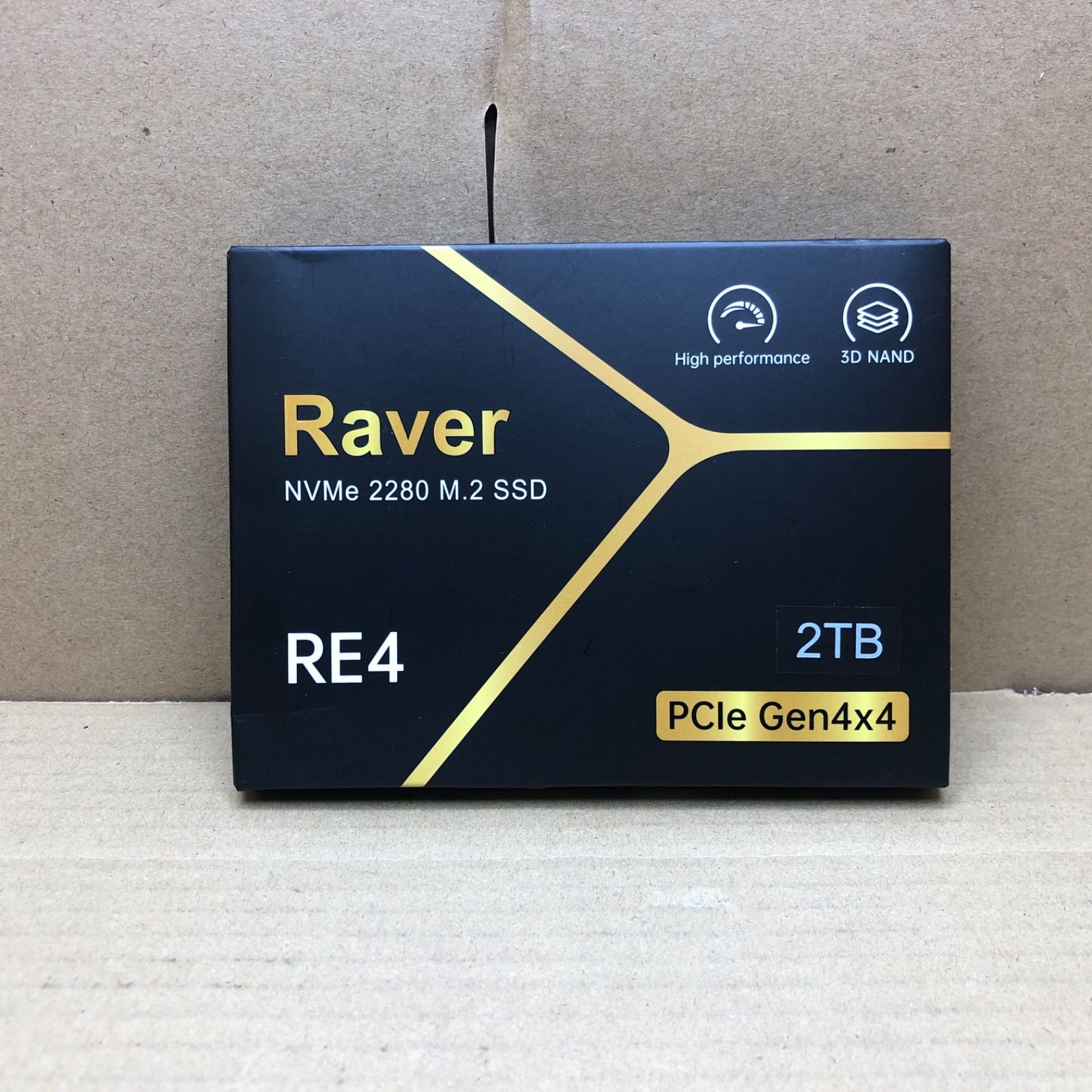 <G1> Raver 内蔵 SSD 2TB PCIe Gen4x4 M.2 NVMe 2280 放熱シート付