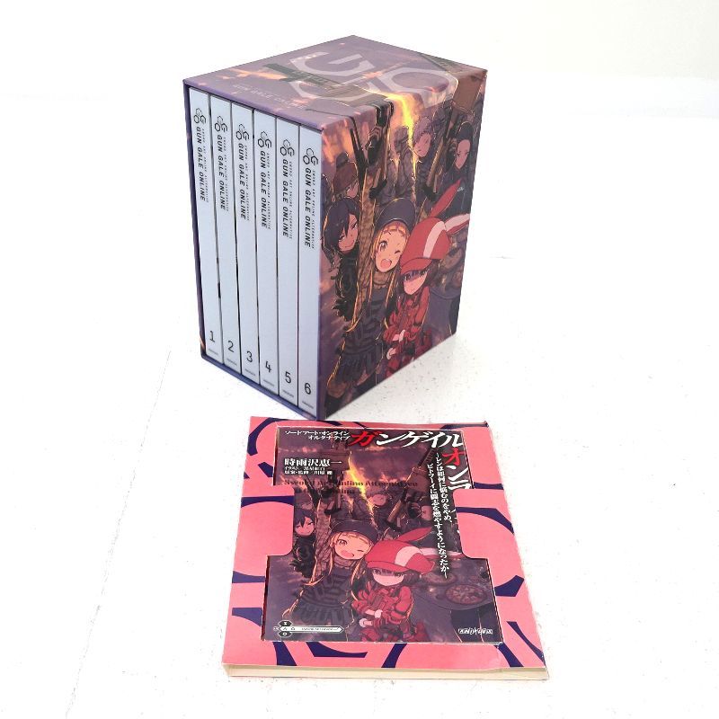 【三重店】ソードアート・オンライン オルタナティブ ガンゲイル・オンライン Blu-ray6巻セット 小説 BOX付【309-D444】