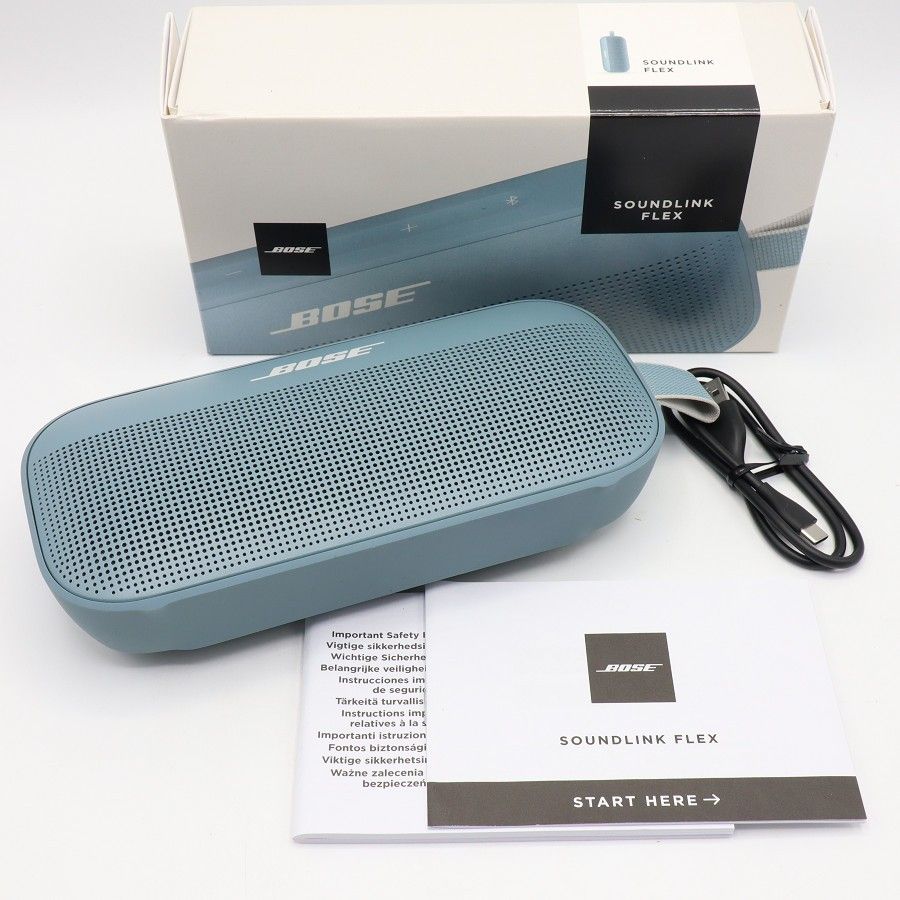 美品】BOSE SoundLink Flex Bluetooth speaker ストーンブルー