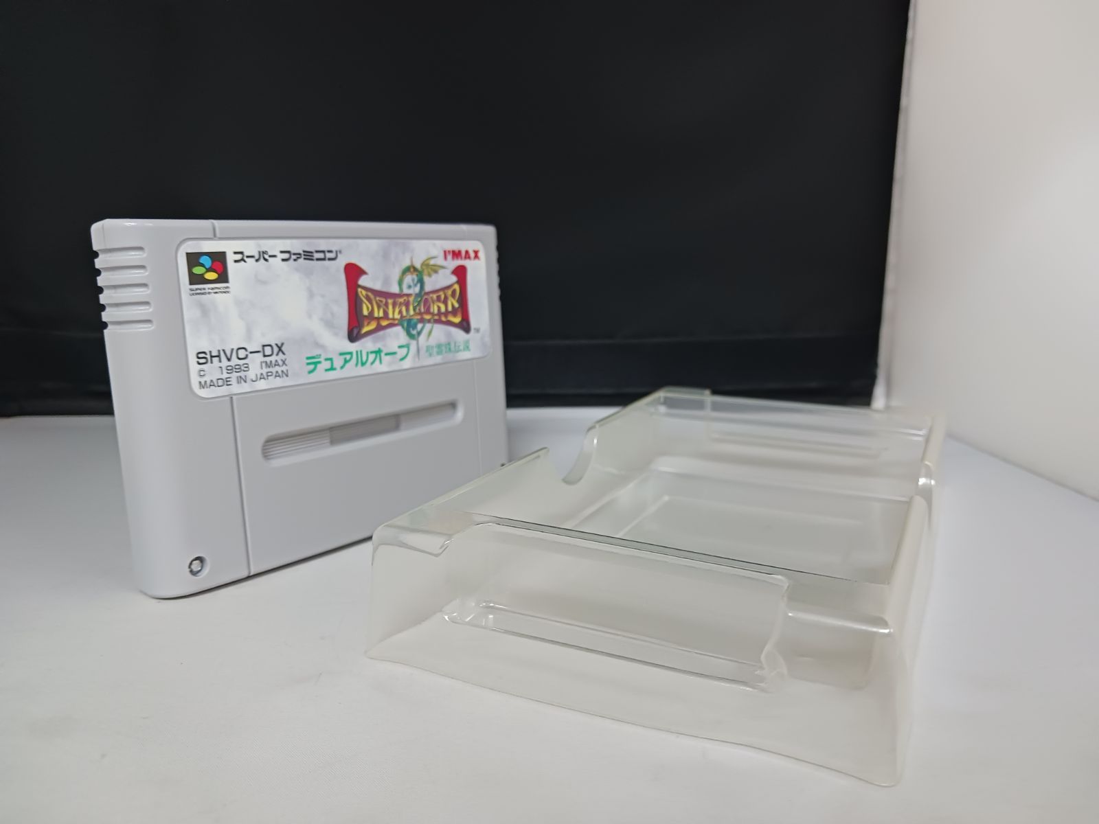 テレビゲーム 【動作確認済】SFC デュアルオーブ・精霊珠伝説 箱説付き