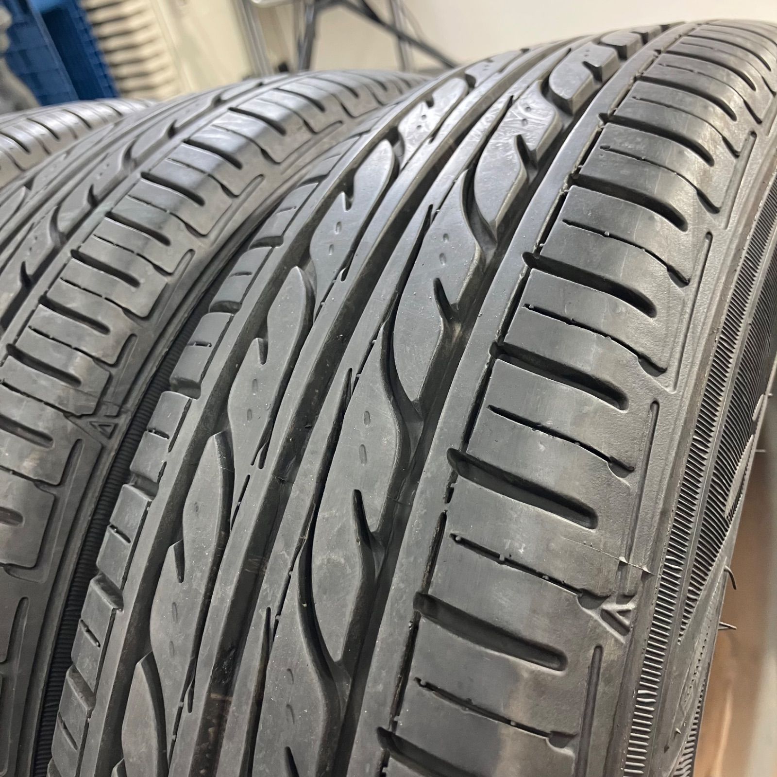 155/65R13 2019年ダンロップEC202 100-4Hアルミ 919685 19年製 155/65R13 ダンロップ EC202 ホンダ ライフ JC1 ゼスト ザッツ