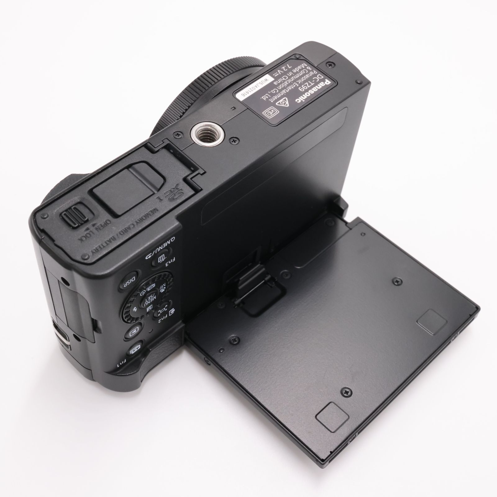 中古-美品| Panasonic LUMIX TZ99 ブラック DC-TZ99-K Ver.1.2 JP/EN