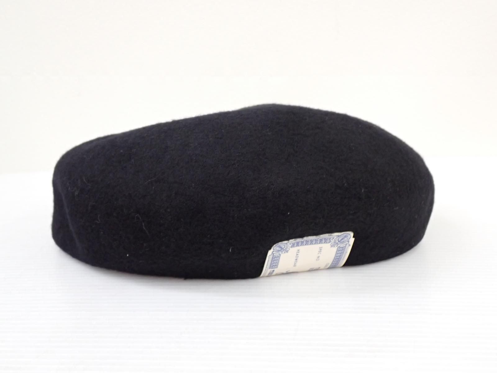 ★7328☆THE H.W.DOG&CO. ザエイチダブリュードッグアンドコー 25AW SMALL BERET ベレー帽 D-01110　美品