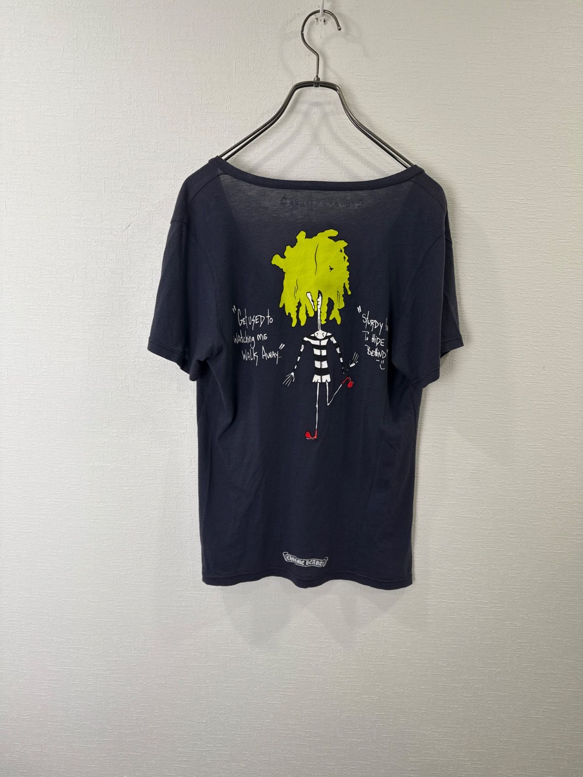 S00521｜CHROME HEARTS｜クロムハーツ｜半袖Tシャツ｜Vネック