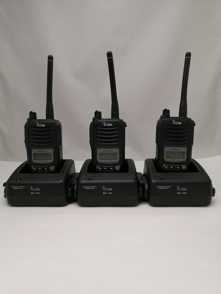 □中古□送料無料□3台セット□アイコム D60 デジタル簡易無線機5W