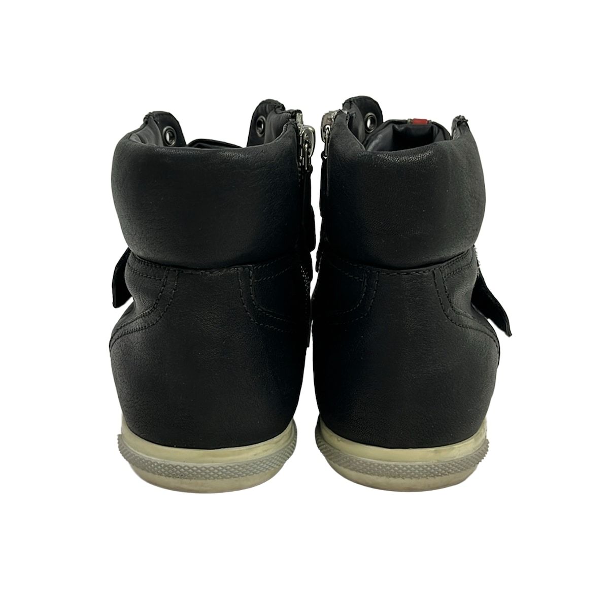 PRADA SPORT(プラダスポーツ) スニーカー 38 レディース - 黒 