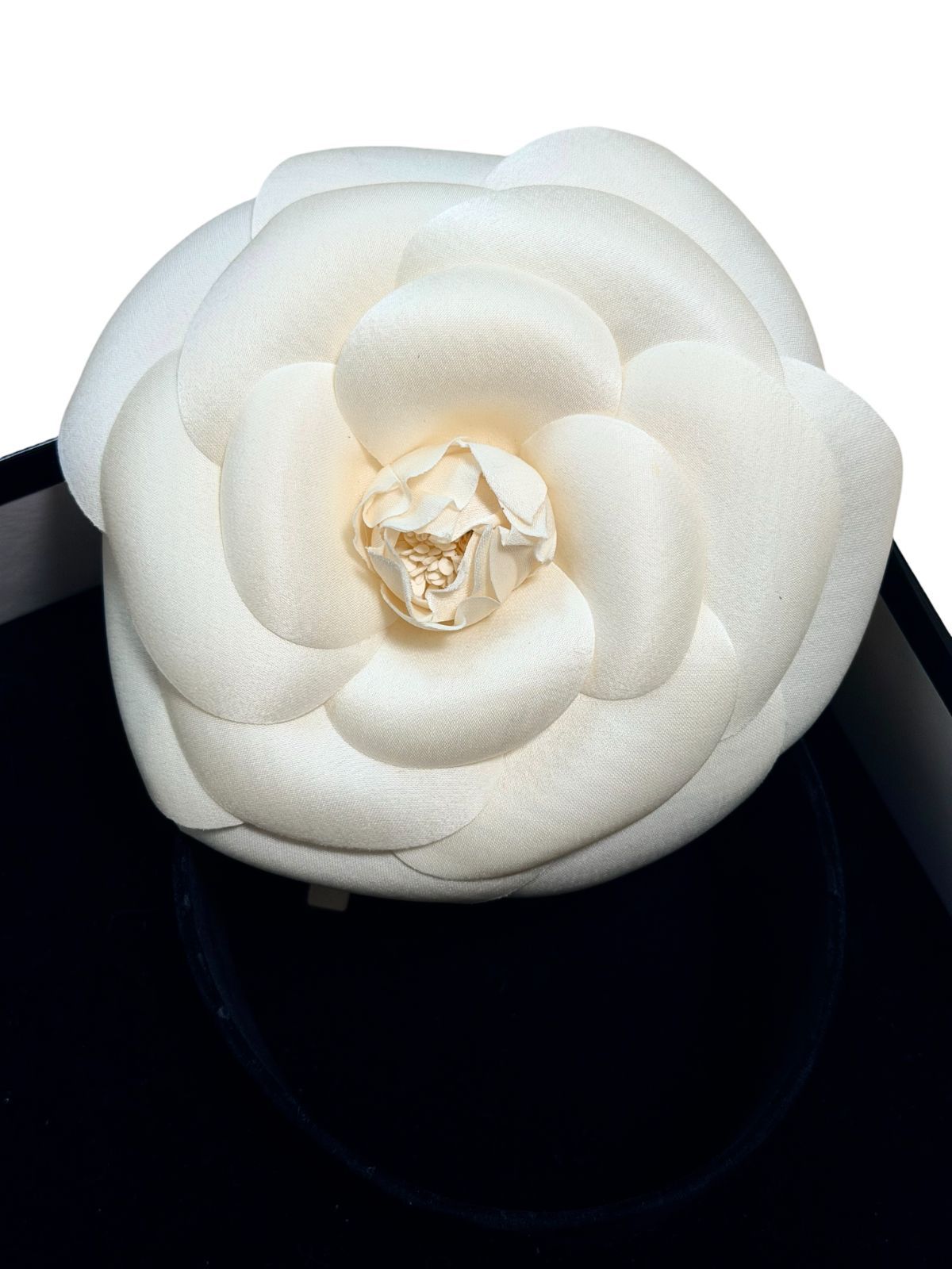 保管品◇本物◇CHANELシャネルCamelliaカメリアコサージュブローチ