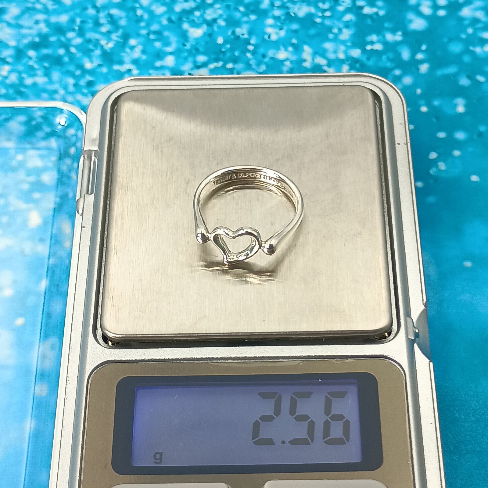 TIFFANY&Co. ティファニー 13号 オープンハート リング 指輪 TIFFANY&Co. ティファニー 13号 オープンハート リング 指輪