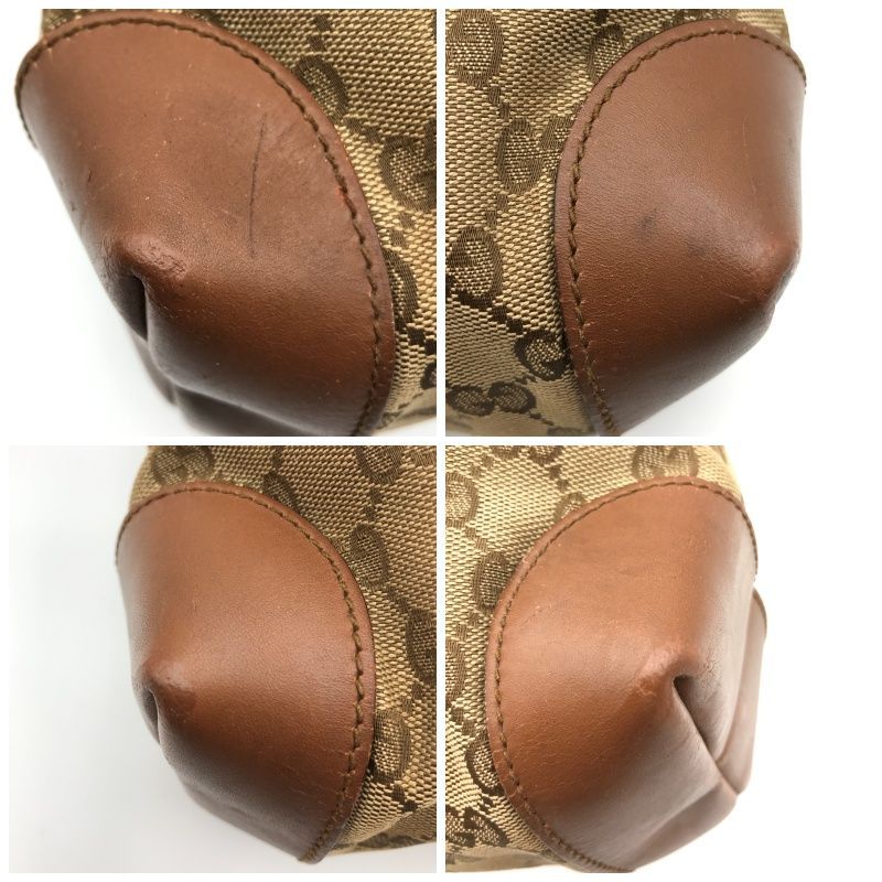 GUCCI グッチ ショルダーバッグ GGキャンバス シェリーライン クロス