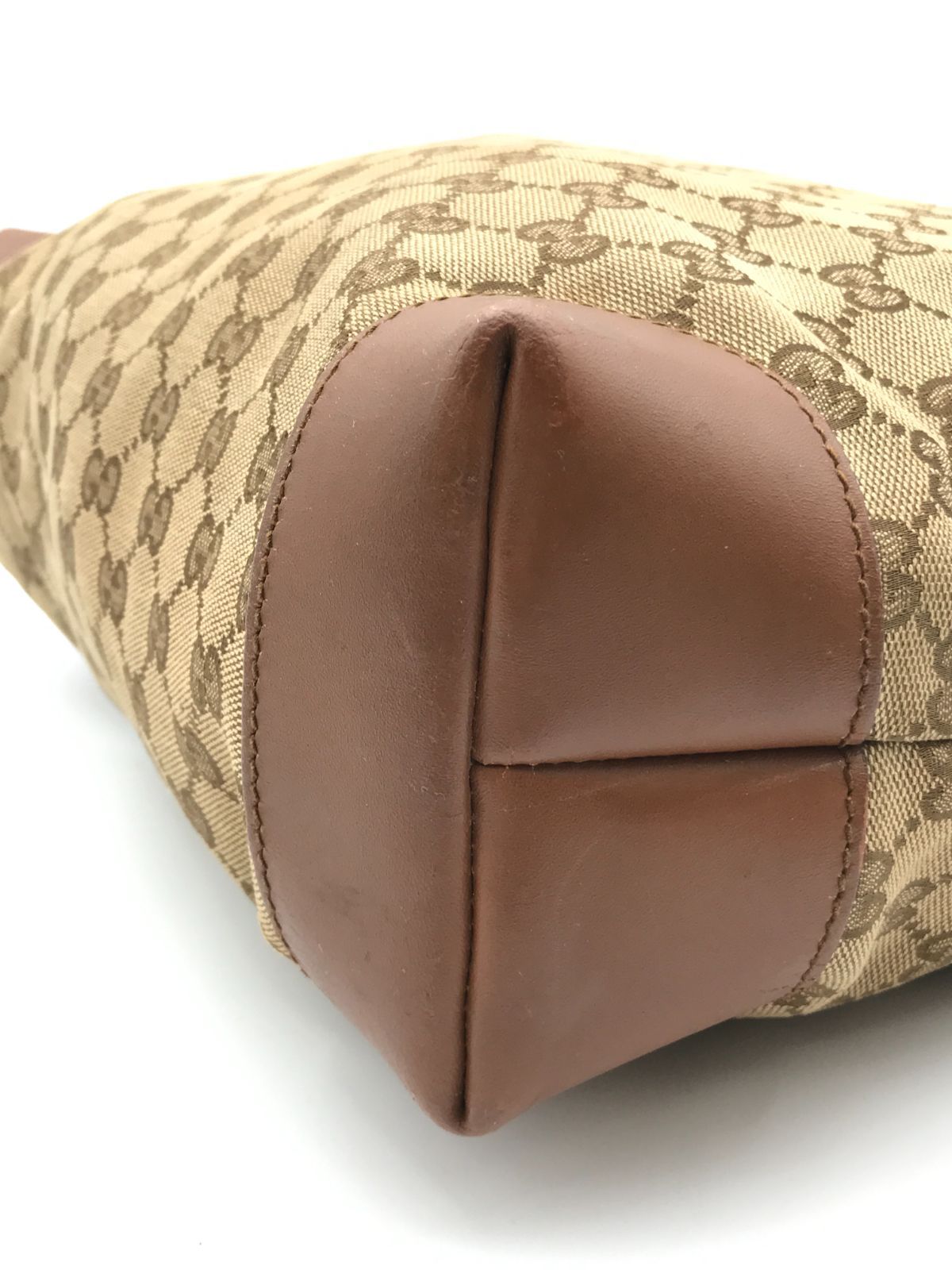 GUCCI グッチ ショルダーバッグ GGキャンバス シェリーライン クロス