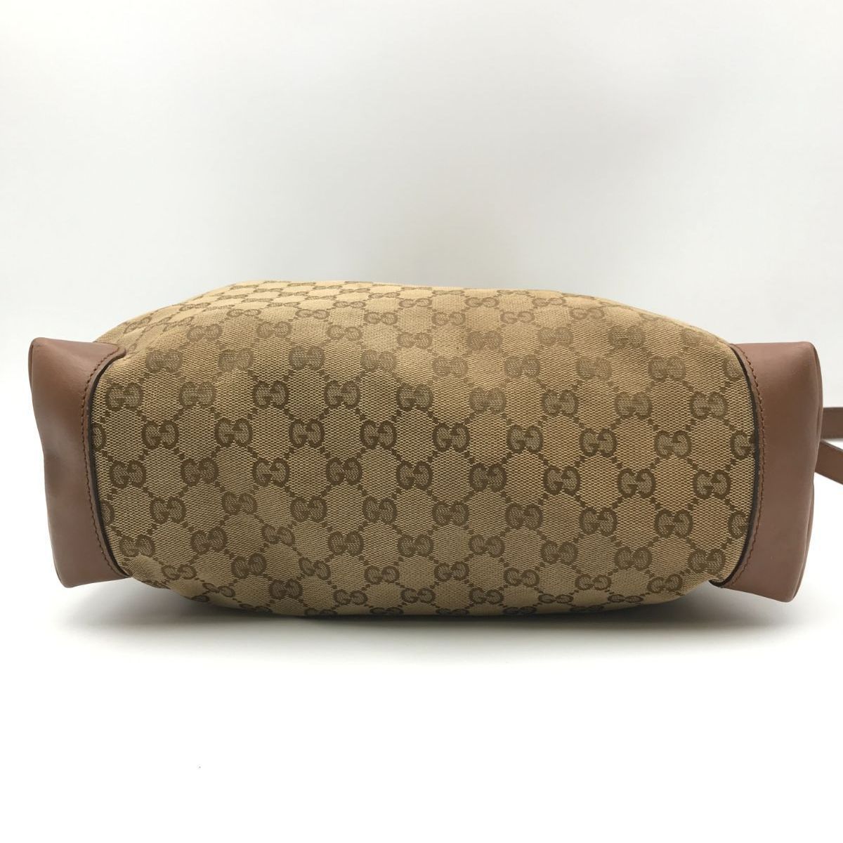 GUCCI グッチ ショルダーバッグ GGキャンバス シェリーライン クロス