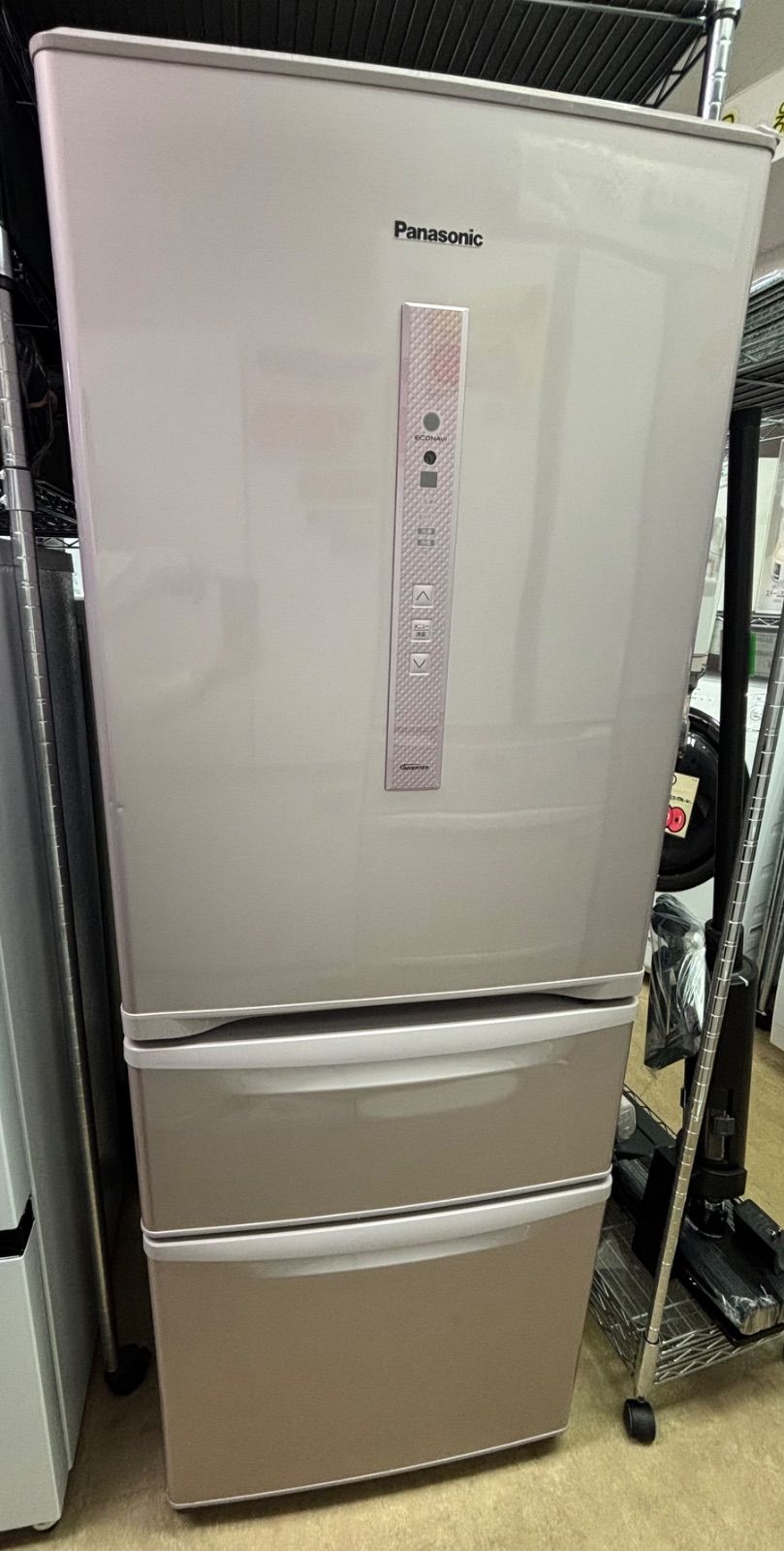 冷蔵庫・冷凍庫 Panasonic NR-C32DM-P ◇Panasonic 冷蔵庫 321L ピンクカラー NR-C32DM-P - メルカリ