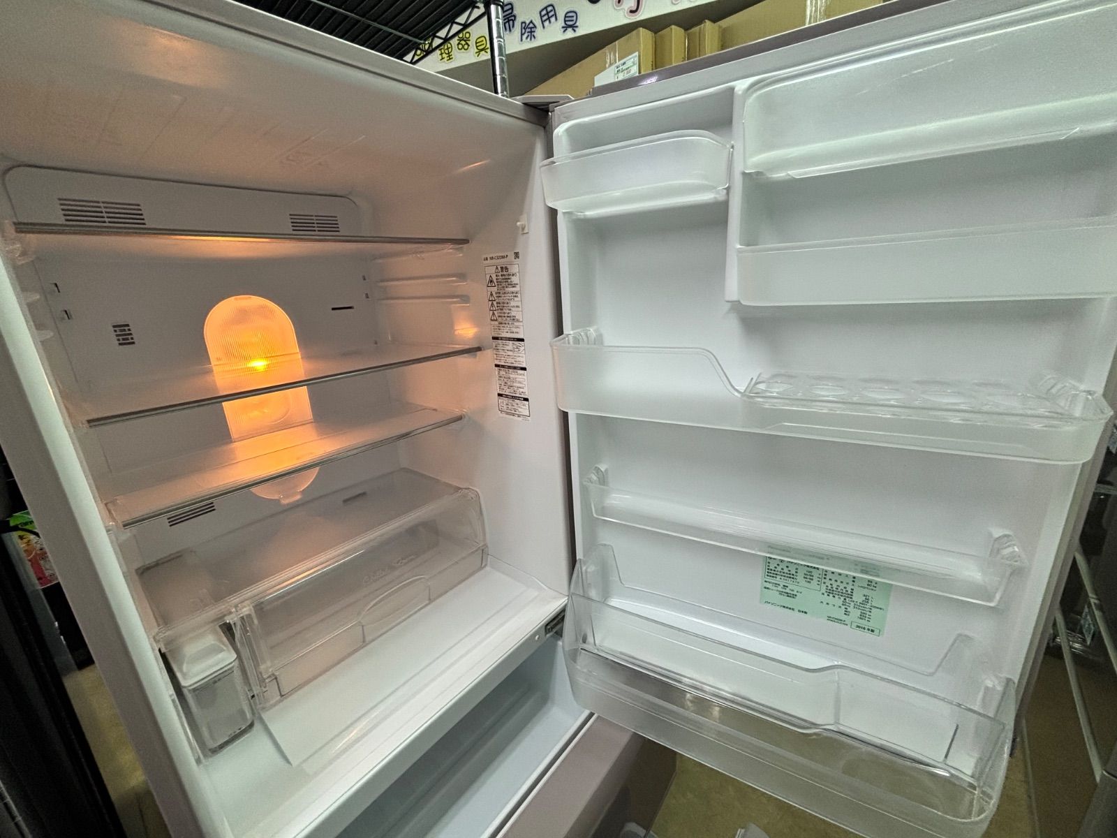 ◇Panasonic 冷蔵庫 321L ピンクカラー NR-C32DM-P - メルカリ