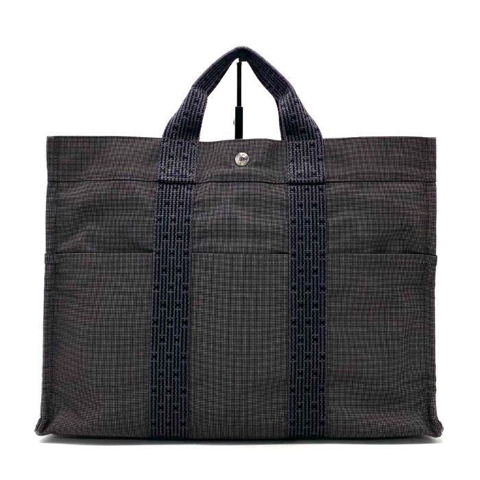 【中古】HERMES エルメス フールトゥ キャンバス ハンド ビジネス バッグ fY03103A