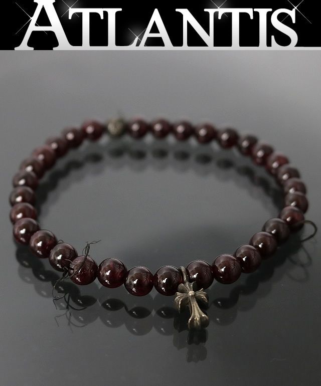 CHROME HEARTS 銀座店 クロムハーツ CHクロス ビーズ ブレスレット 6mm