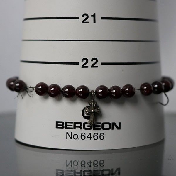 CHROME HEARTS 銀座店 クロムハーツ CHクロス ビーズ ブレスレット 6mm