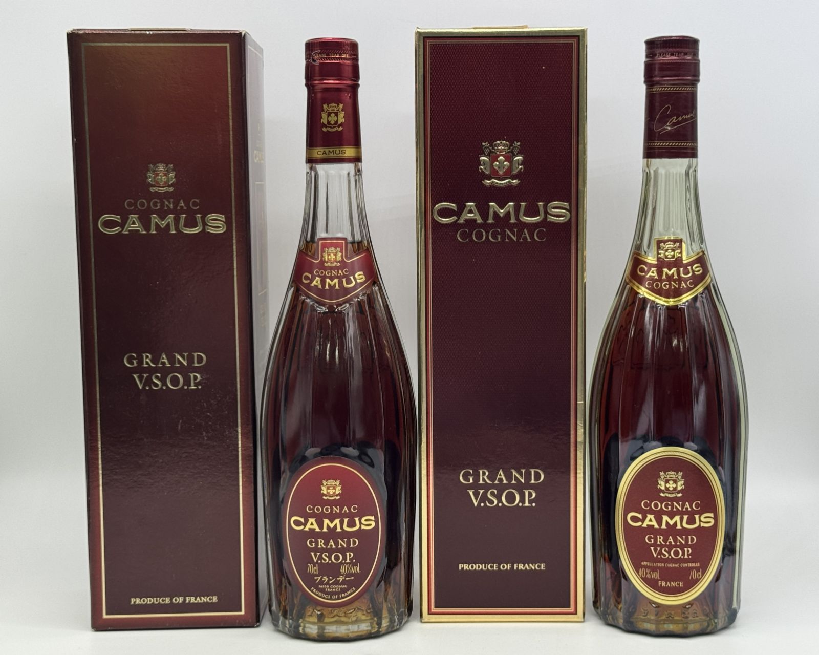 CAMUS GRAND V.S.O.P. カミュ グラン 700ml 40％ 2本セット - メルカリ