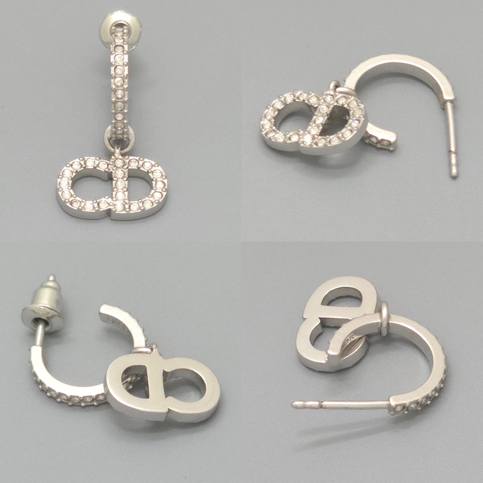 Dior CLAIR D LUNE ピアス シルバー | 1STSSS.COM
