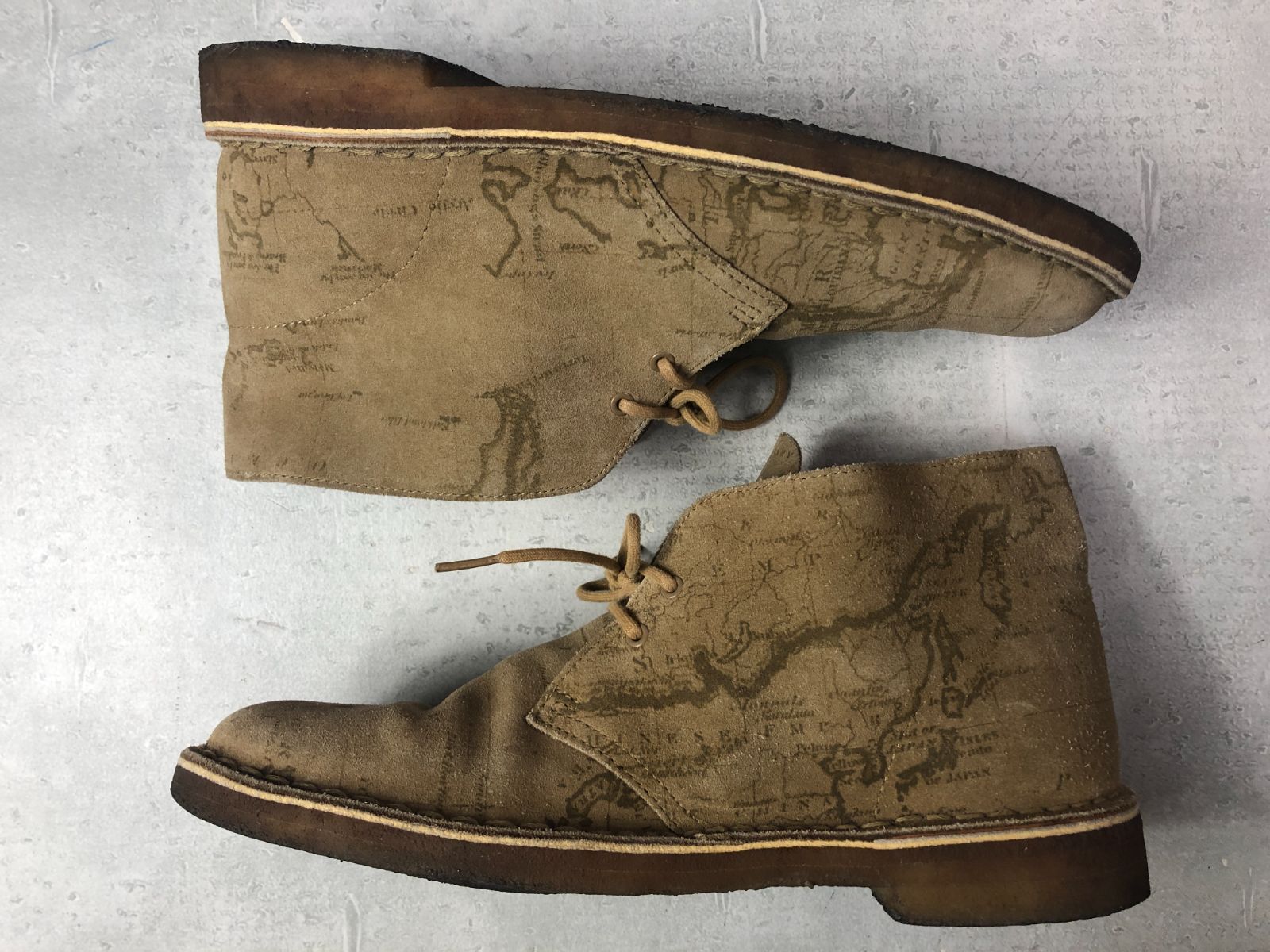 supreme clarks map ブーツ US9.5 53-7-93 supreme clarks map ブーツ 