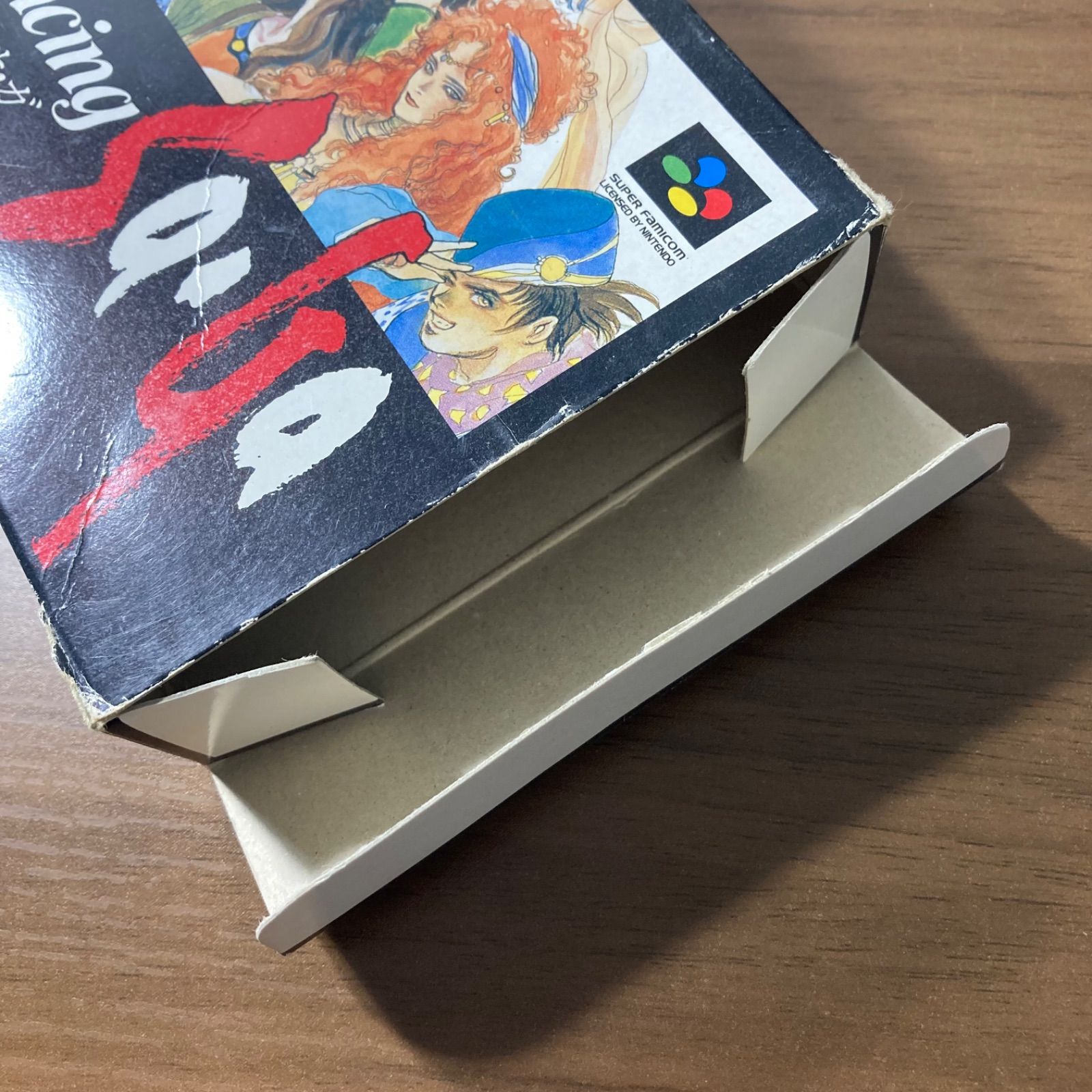 SFCソフト中古動作品「ロマンシング　サ・ガ」１個の出品です。 箱・説付き】 ロマンシング サ・ガ スーパーファミコン