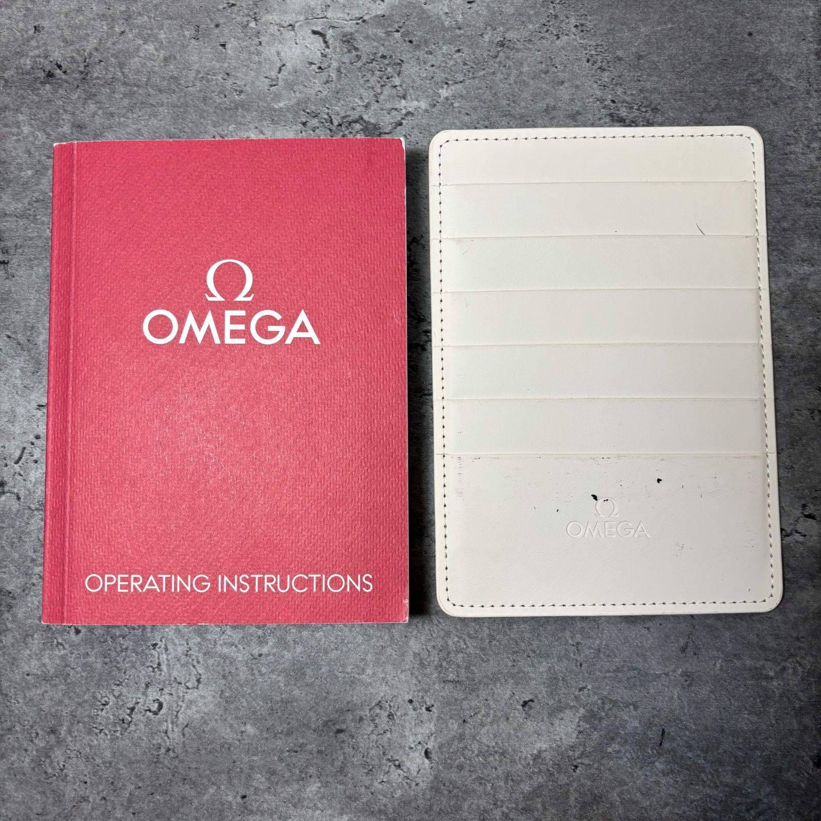 オメガ OMEGA 空箱 腕時計ケース BOX カードケース 取扱説明書付