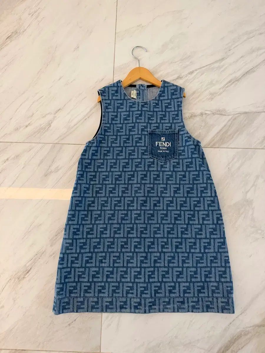 FENDI キッズ デニム ONE PIECE 10y