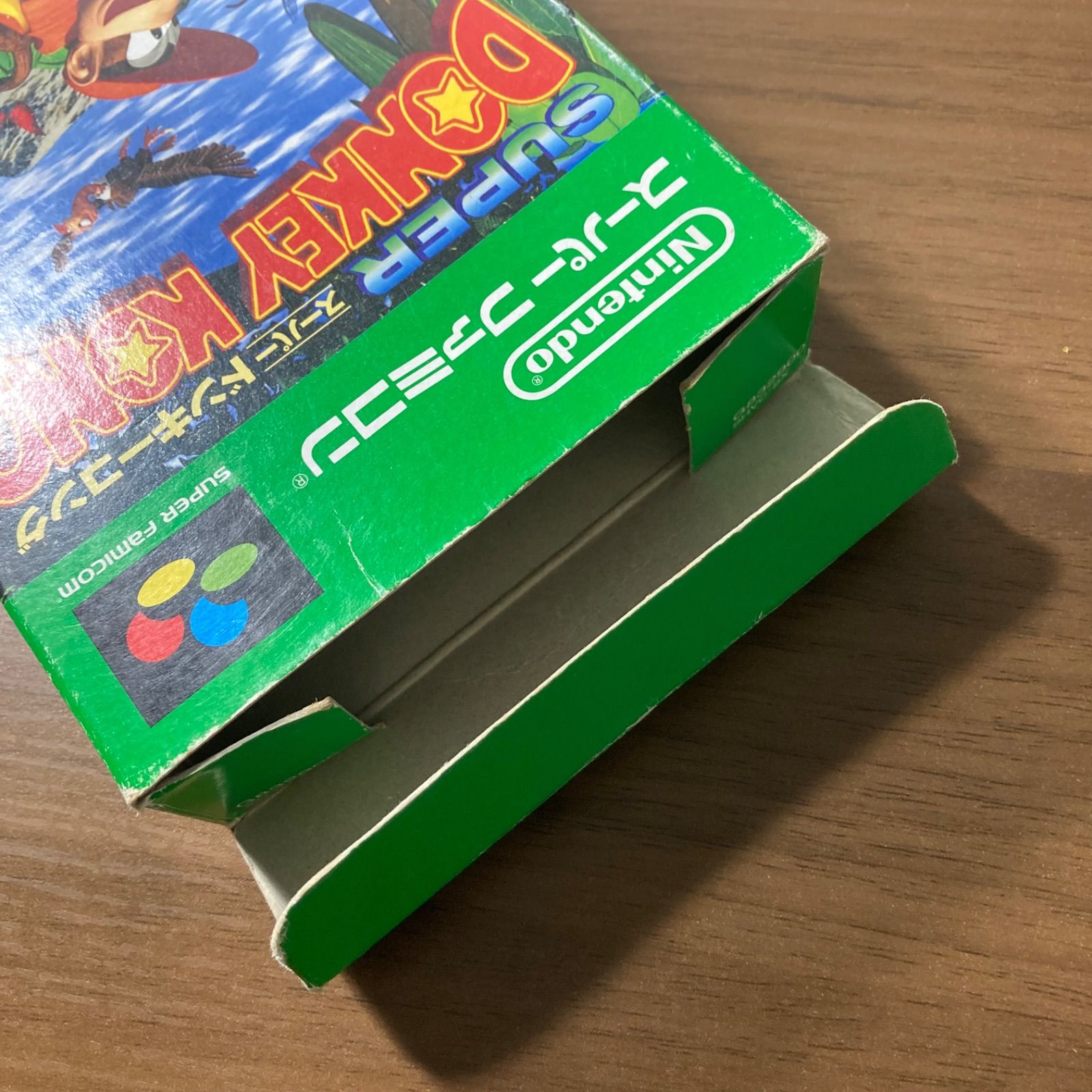 箱・説付き】 スーパードンキーコング スーパーファミコン ソフト 箱