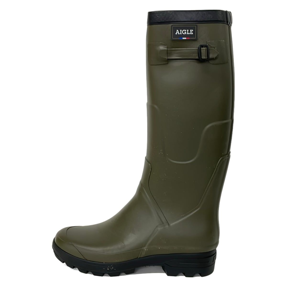 AIGLE(エーグル) レインブーツ 44 メンズ - カーキ×黒 6,768円