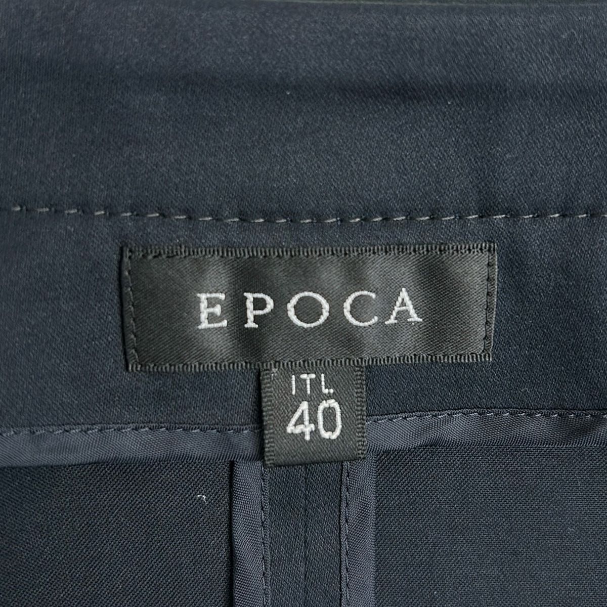 EPOCA(エポカ) スカートスーツ レディース美品 - ダークネイビー