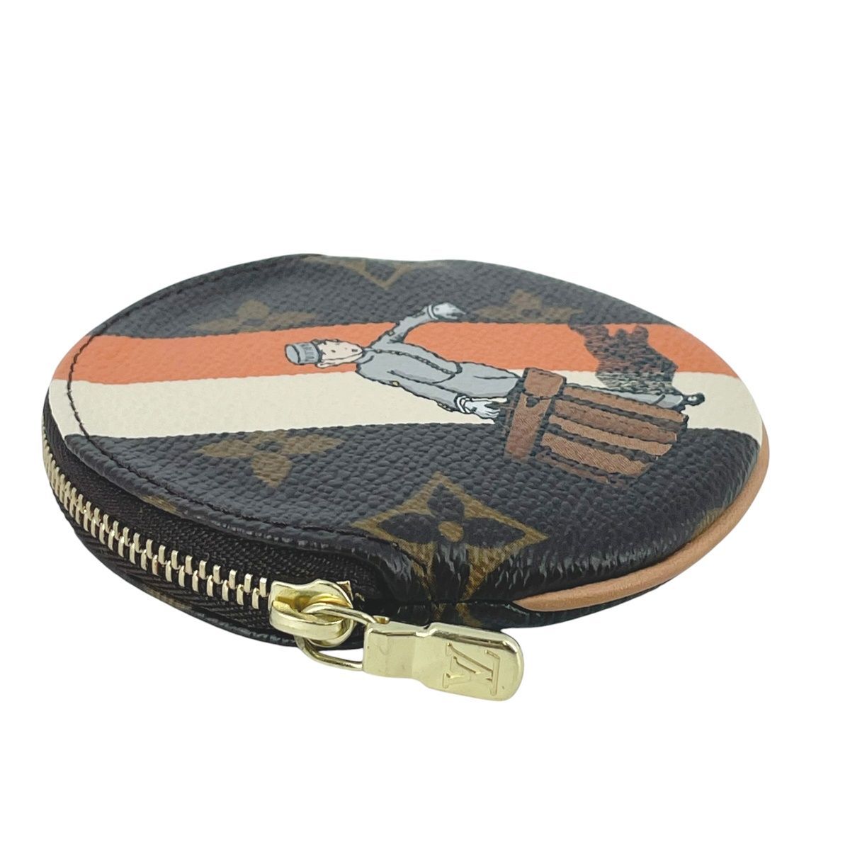 中古】 LOUIS VUITTON ルイ・ヴィトン ポルトモネ ロン コインケース 