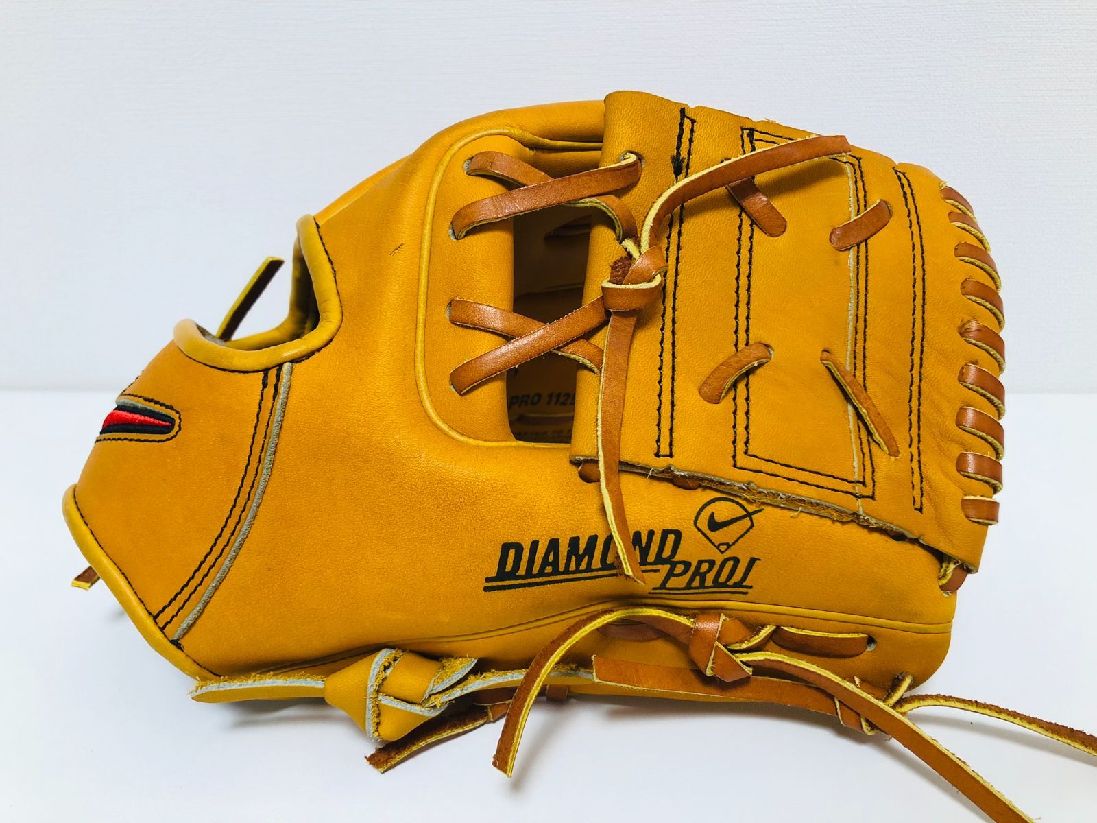 ナイキ 内野用グローブ　ダイヤモンドプロJ DPRO 1125J ロゴタグ付き NIKE ナイキ DIAMOND PRO J 1125J 軟式 内野手用