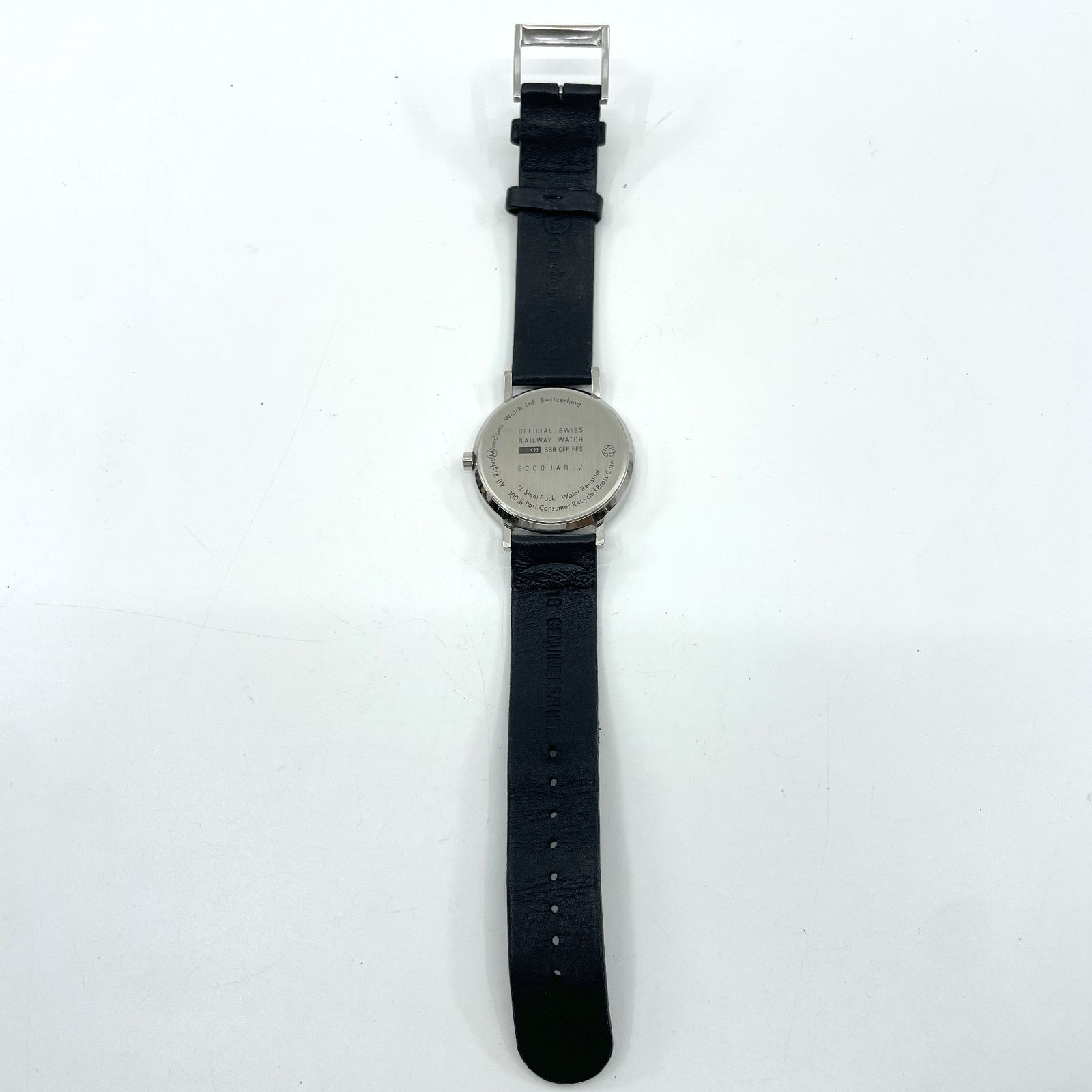 【美品】モンディーン　MONDAINE 腕時計 メンズ（動作未確認） 動作未確認 MONDAINE モンディーン 腕時計 ニュークラシック クオーツ