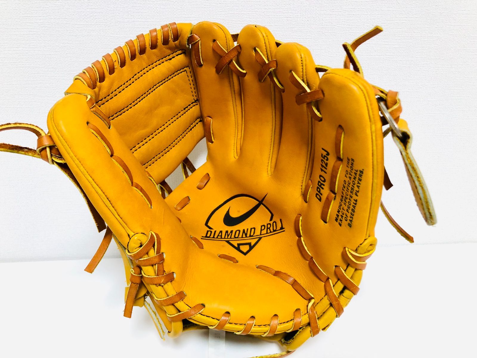 ロゴタグ付き NIKE ナイキ DIAMOND PRO J 1125J 軟式 内野手用