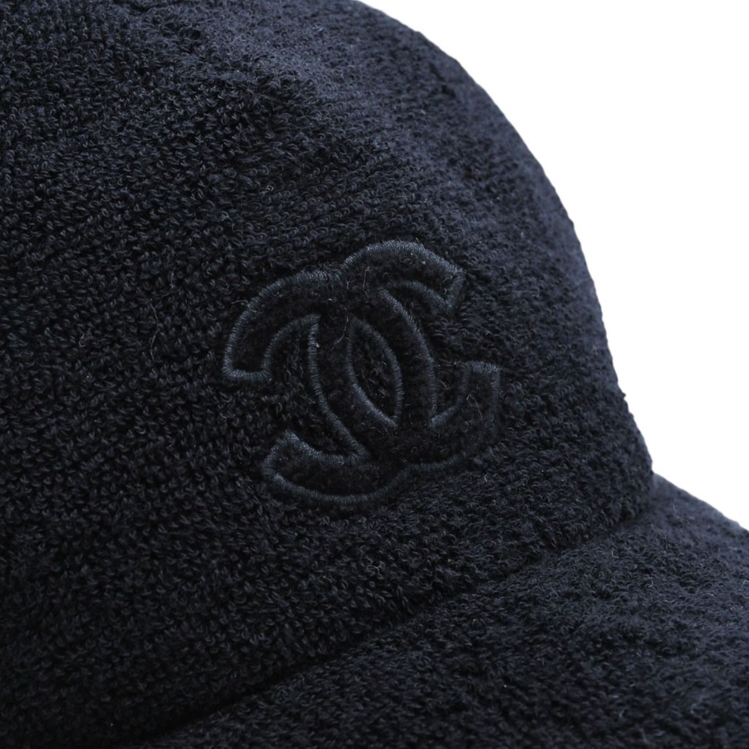 極美品 CHANEL シャネル パイルキャップ フリーサイズ ココマーク