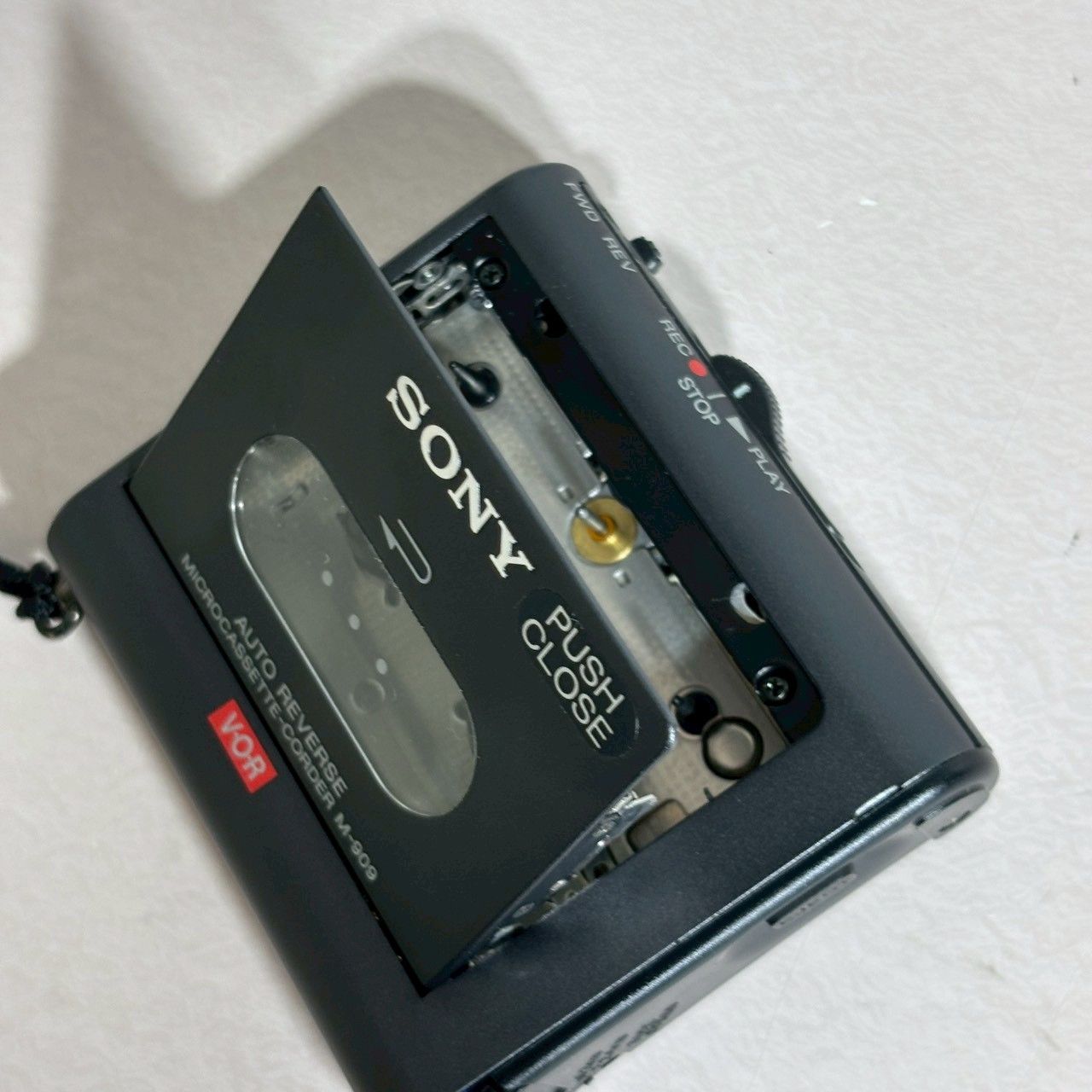SONY ソニー マイクロカセットレコーダー 1992年製 マイクロカセット