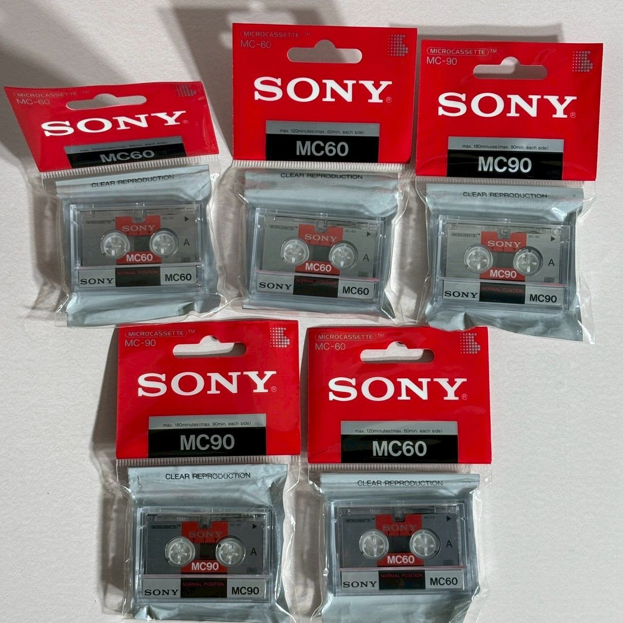 SONY ソニー マイクロカセットレコーダー 1992年製 マイクロカセット