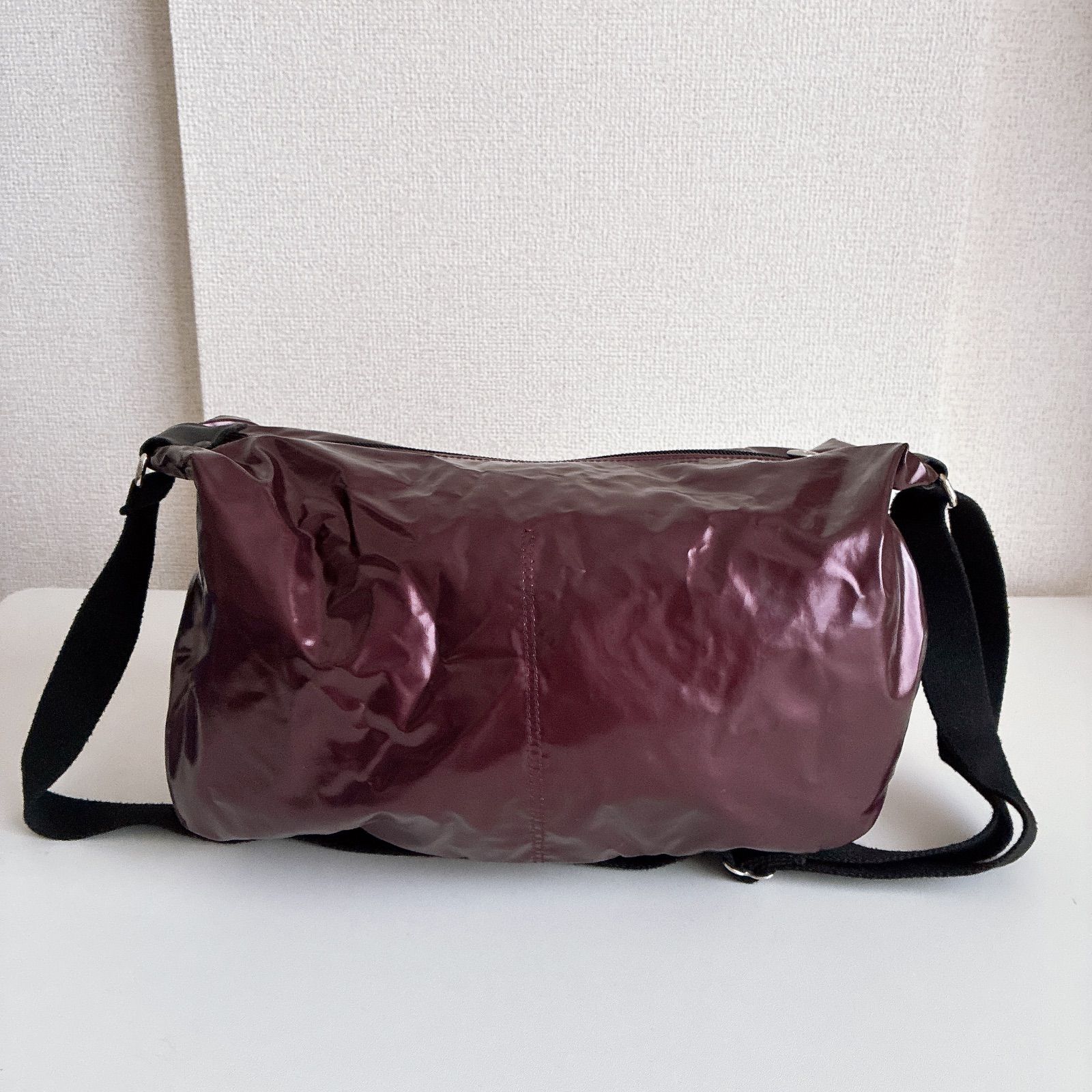 Jack Gomme ジャックゴム フランス製 ナイロン×レザー ショルダー 