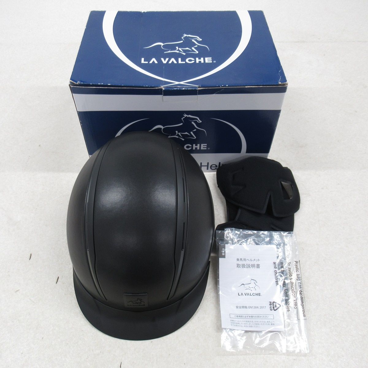 未使用 LA VALCHE ラヴァルシェ リンディ ヘルメット サイズM (55-59cm