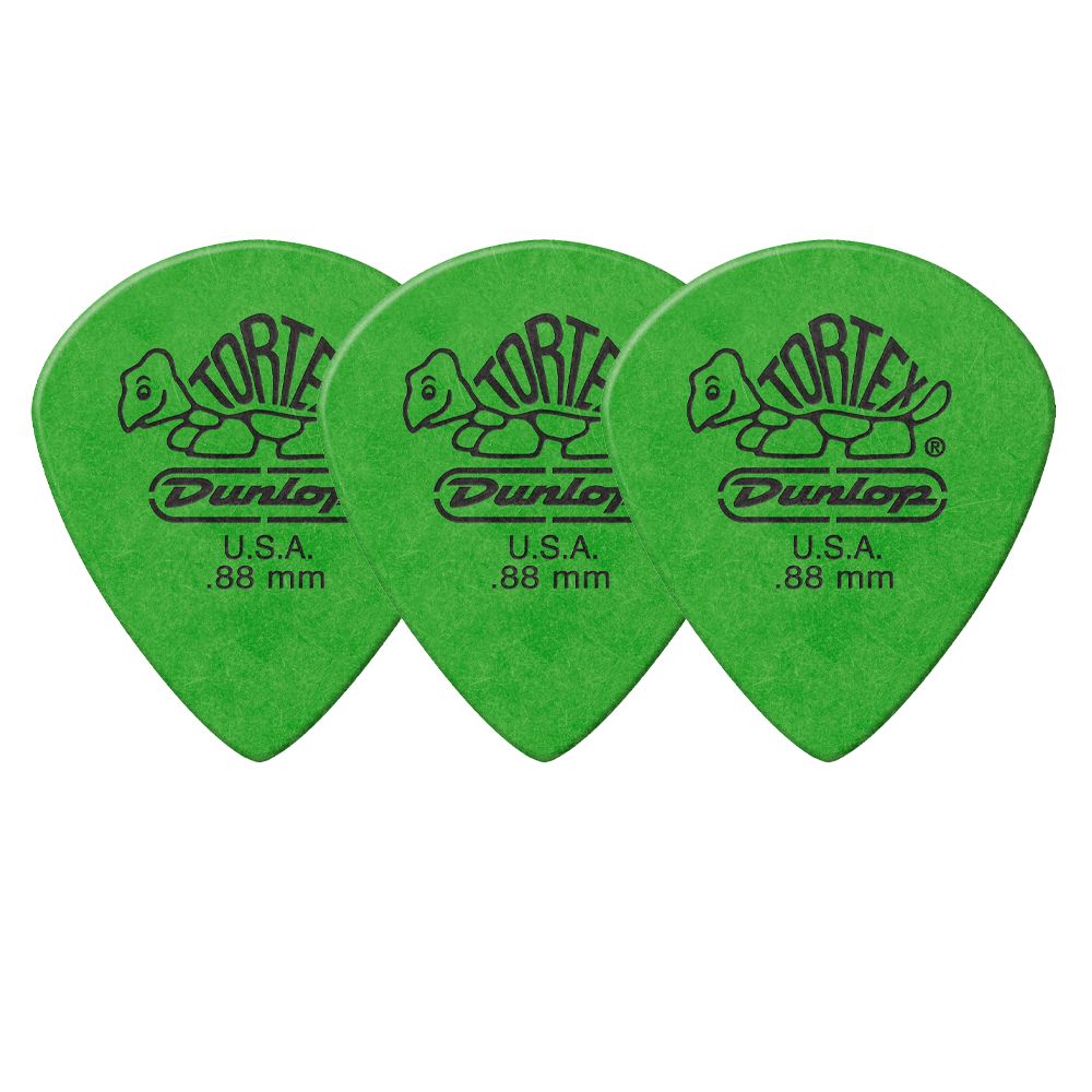Jim Dunlop 498R ギターピック Jazz III XL TORTEX サイズ 3枚セット