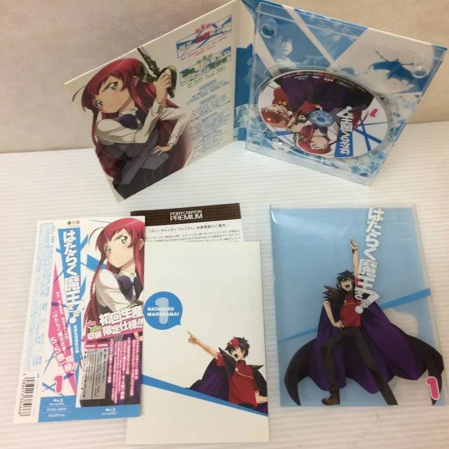 Blu-ray] はたらく魔王さま!初回版 全6巻セット BOX 中古品