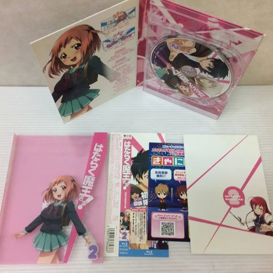 Blu-ray] はたらく魔王さま!初回版 全6巻セット BOX 中古品