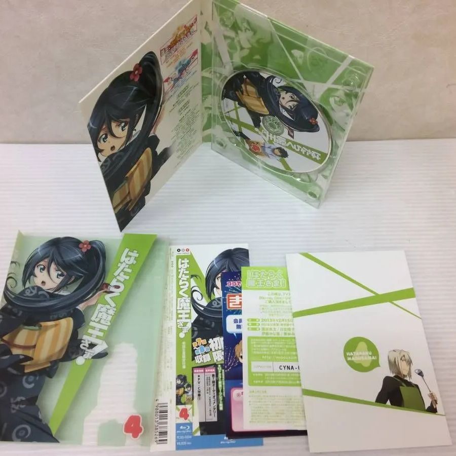 Blu-ray] はたらく魔王さま!初回版 全6巻セット BOX 中古品