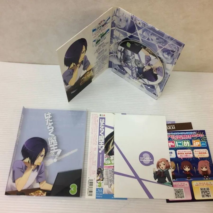 Blu-ray] はたらく魔王さま!初回版 全6巻セット BOX 中古品