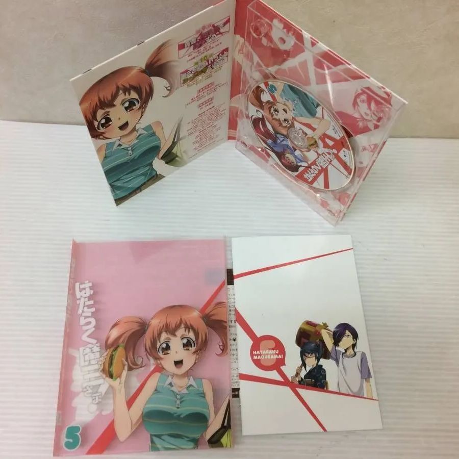 Blu-ray] はたらく魔王さま!初回版 全6巻セット BOX 中古品
