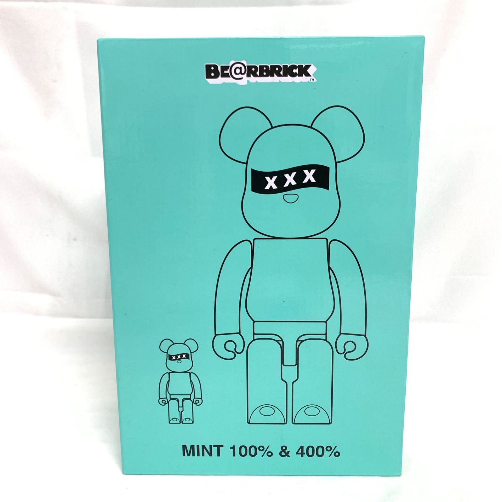 【未開封品】ベアブリック　BE@RBRICK MINT 100%＆400% 　　M80522-13