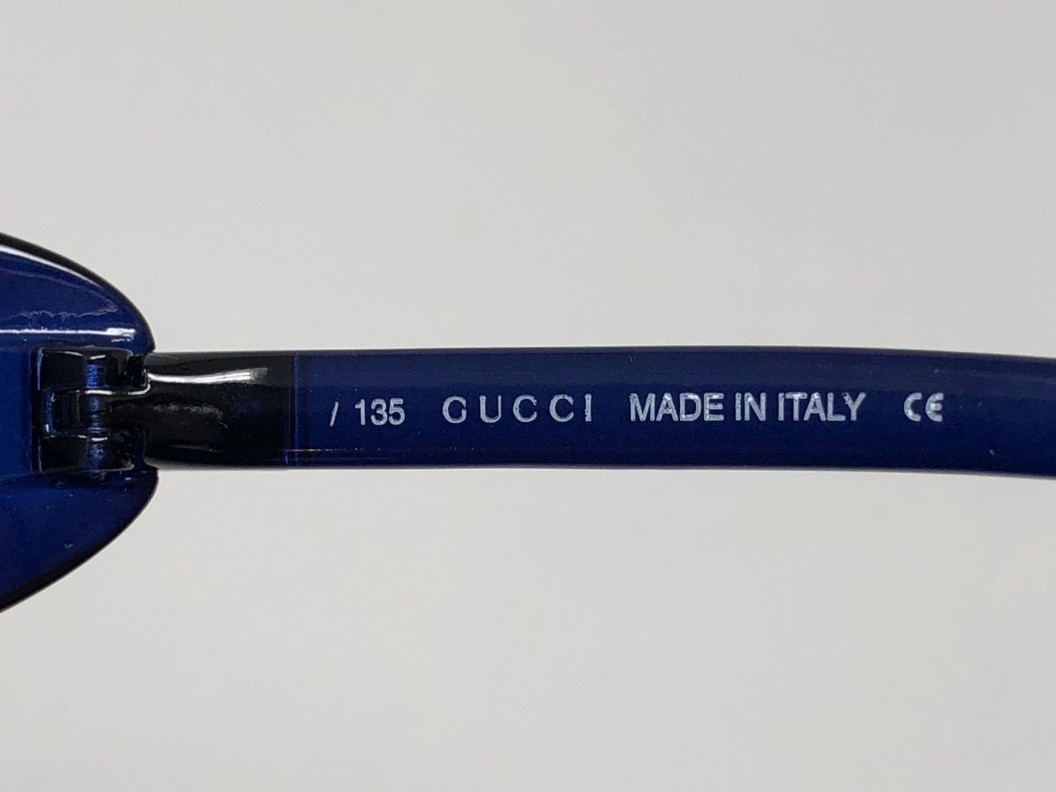 ◇GUCCI グッチ サングラス GG1189/S ブルー 度なし 56□15 本体のみ